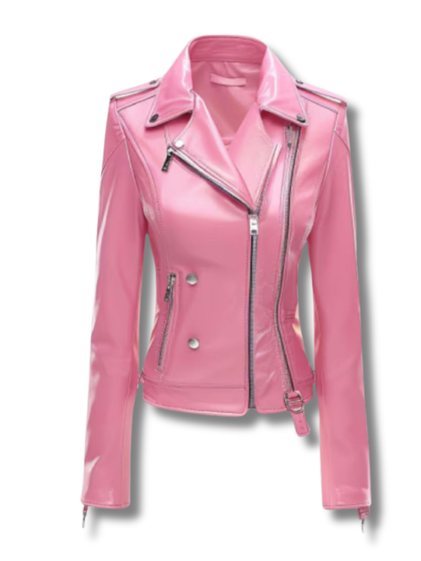 Women’s Leather Biker Jacket