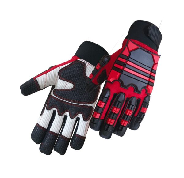 Heavy Duty Working gloves (Red Color)